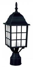  4421 BK - San Gabriel 18.5" Postmount Lantern